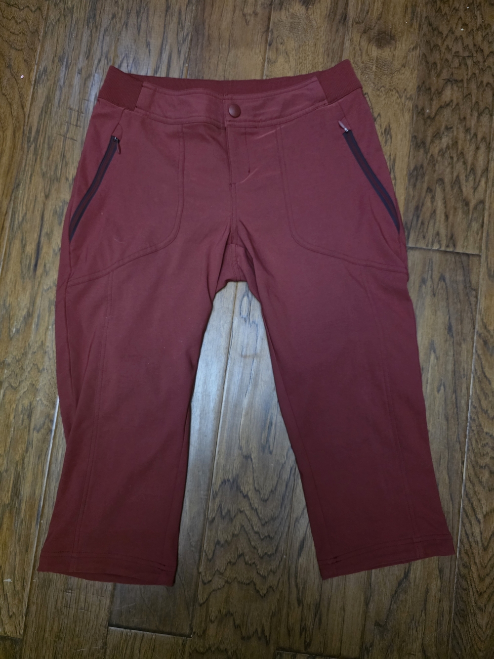 Columbia Red/Orange Omni-Shield Active Crop Pants